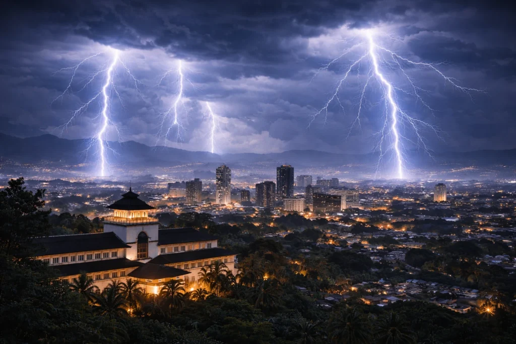 Bahaya Petir di Bandung